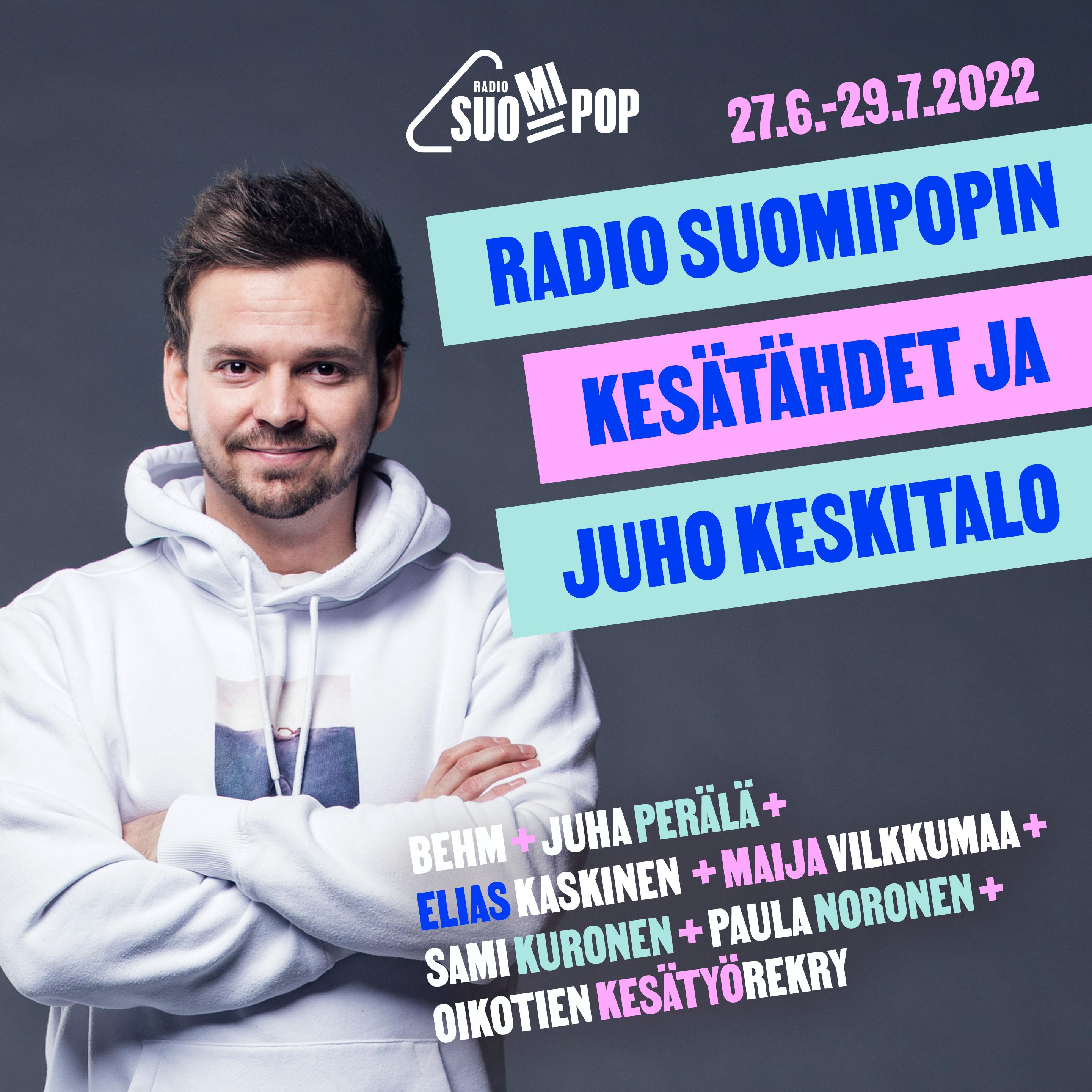 Radio Suomipopin Kesätähdet ja Juho Keskitalo