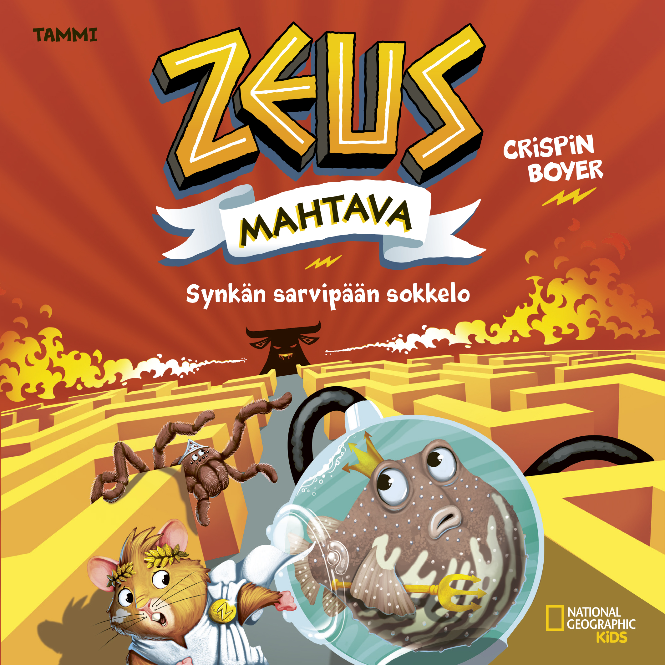 Crispin Boyer - Zeus Mahtava 2. Synkän sarvipään sokkelo