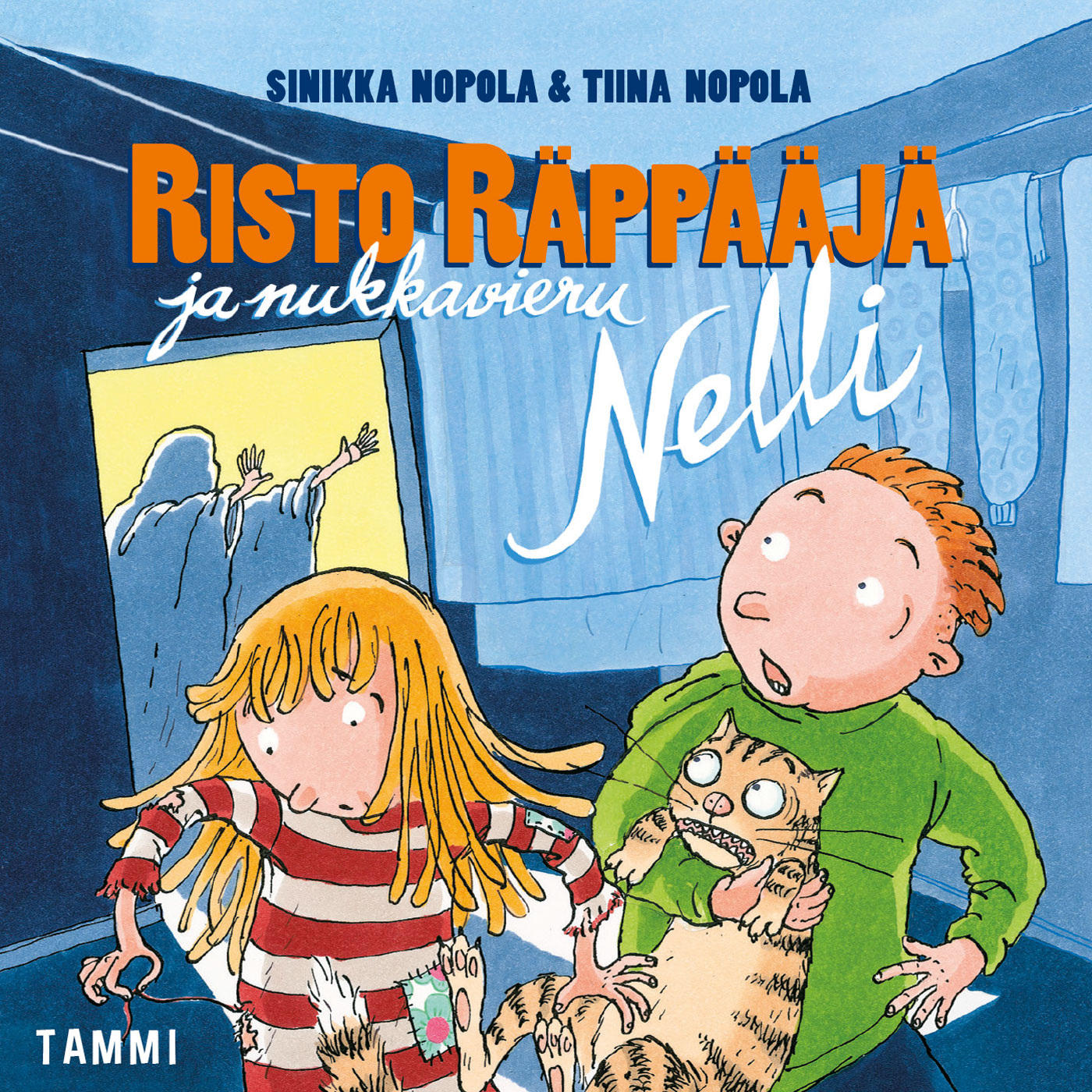 Sinikka Nopola ja Tiina Nopola - Risto Räppääjä ja nukkavieru Nelli
