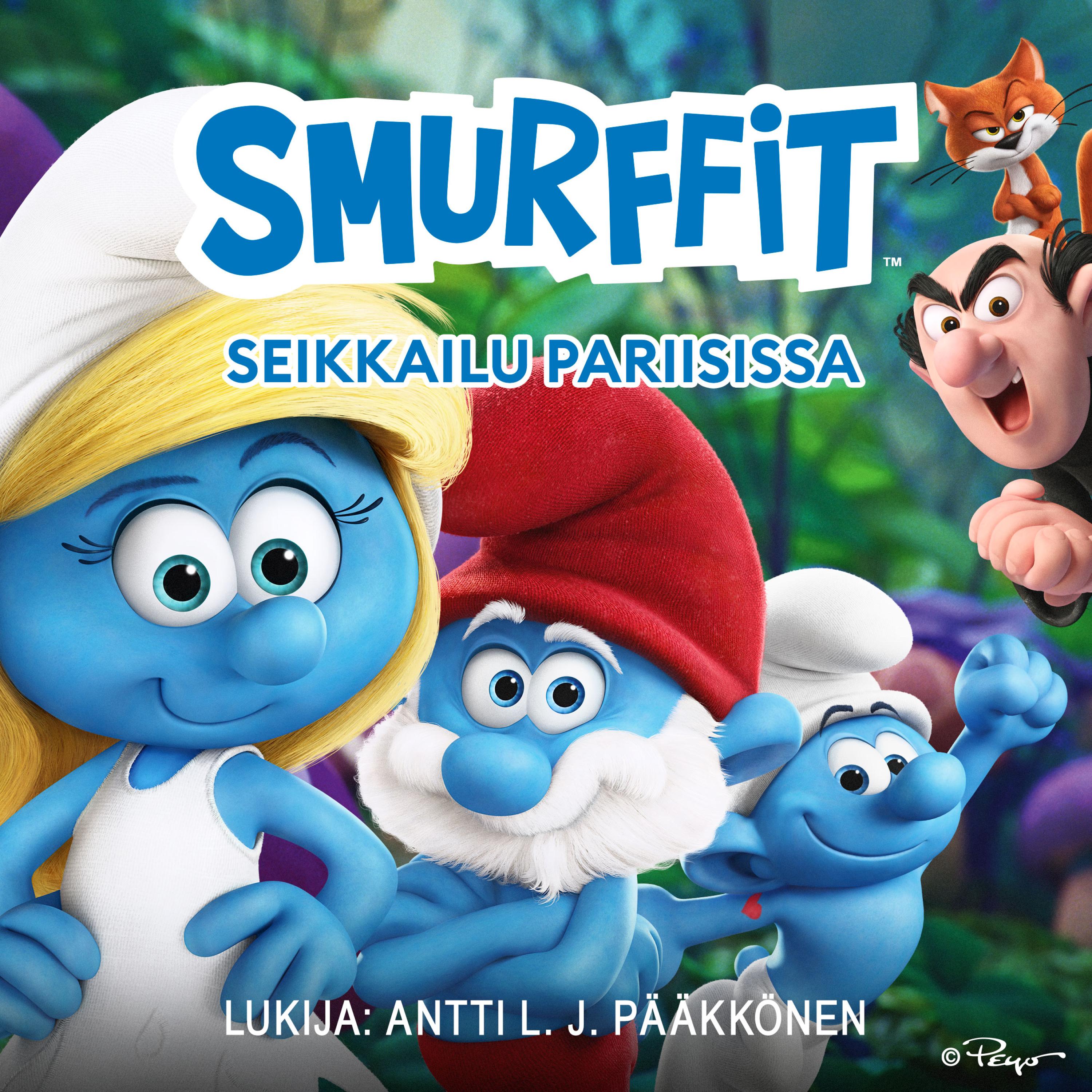 Smurffit: Seikkailu Pariisissa - äänikirja