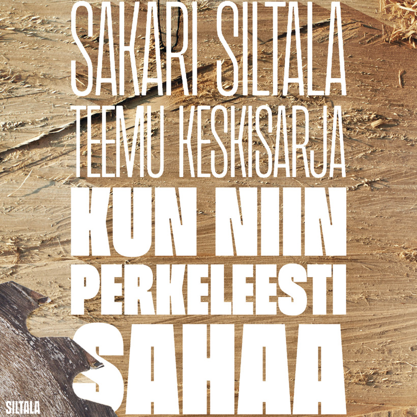 Sakari Siltala ja Teemu Keskisarja - Kun niin perkeleesti sahaa – Kopran sahasuvun historia