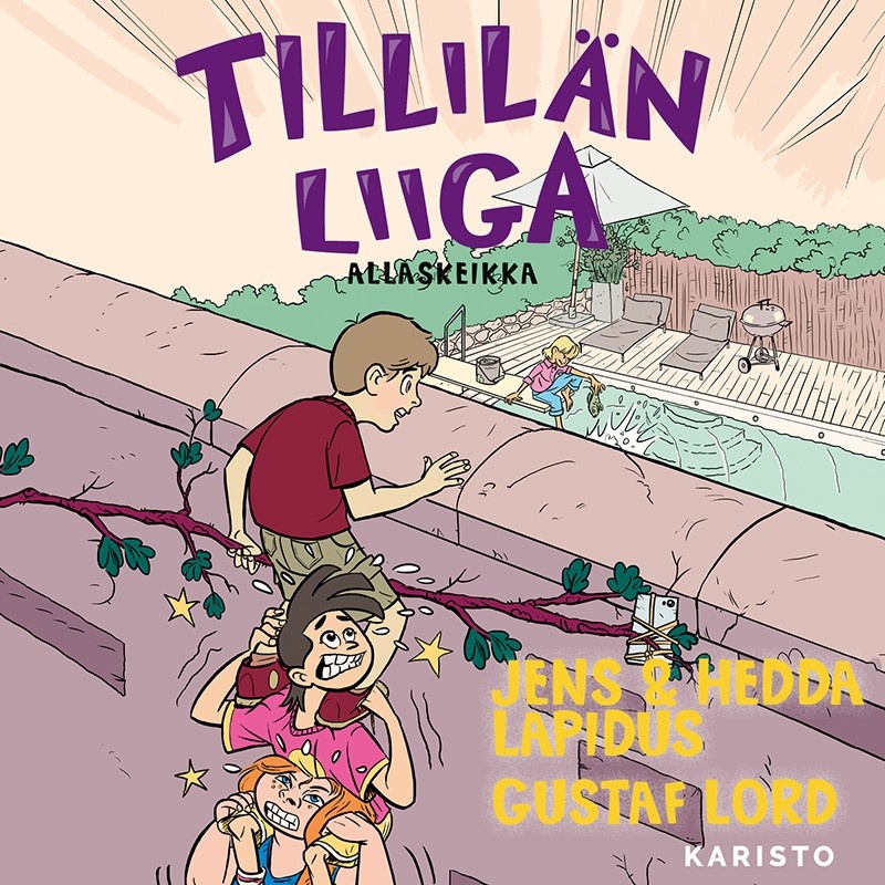 Jens Lapidus ja Hedda Lapidus - Tillilän liiga - Allaskeikka