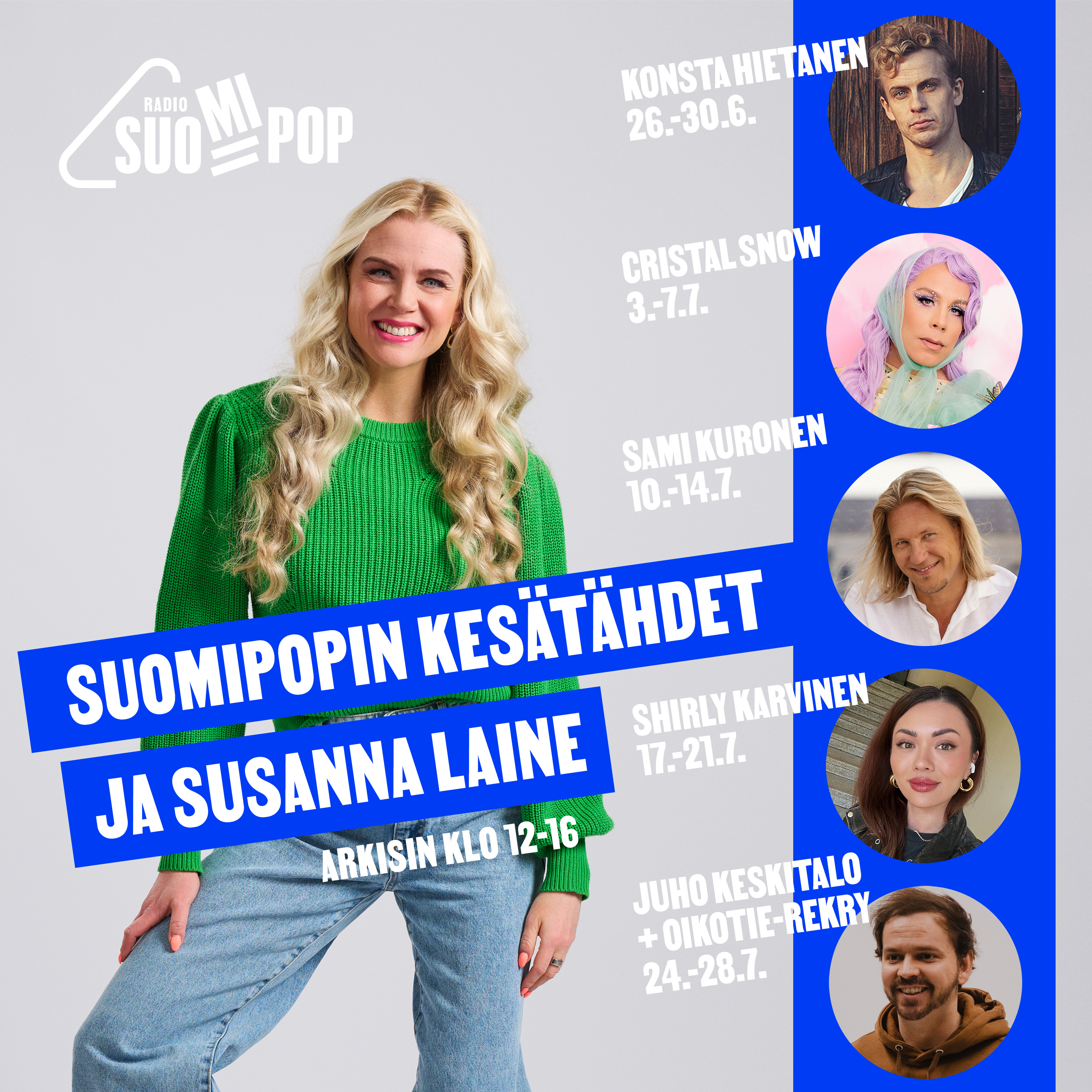 Suomipopin Kesätähdet 29.6. Konsta Hietanen