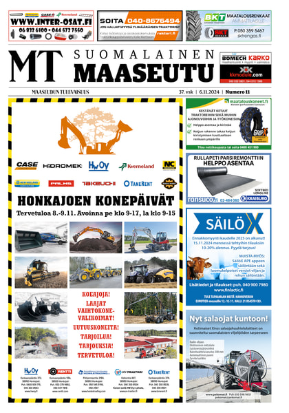 Kansikuva näköislehdelle Suomalainen Maaseutu
