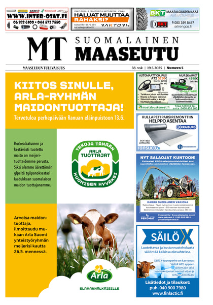 Kansikuva näköislehdelle Suomalainen Maaseutu