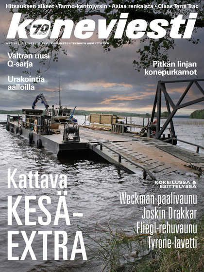 Kansikuva näköislehdelle Koneviesti