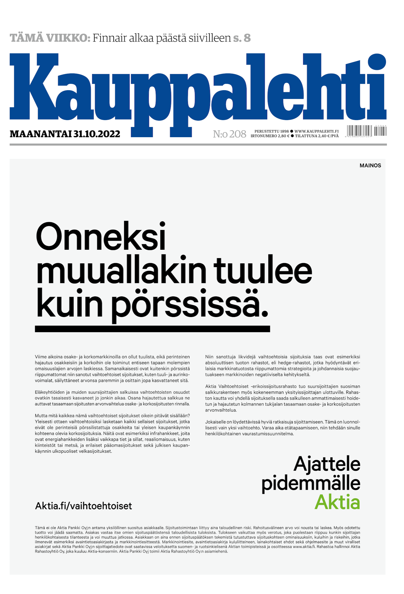 Lehti 11.11.2022 | Kauppalehti