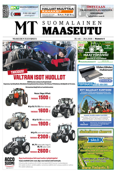 Kansikuva näköislehdelle Suomalainen Maaseutu