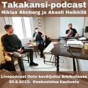 Niklas Ahnberg ja Akseli Heikkilä - Livepodcast Outo kevätjuhla Arkikullassa 20.5.2023