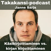 Janne Sarja - Käsikirjoittaminen vs. kirjan kirjoittaminen